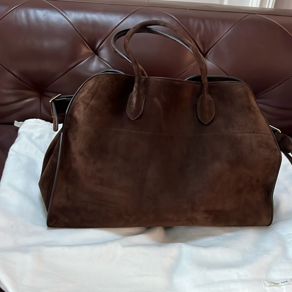 Soft Margaux 17 Bag in Suede - Picture 3 of 15